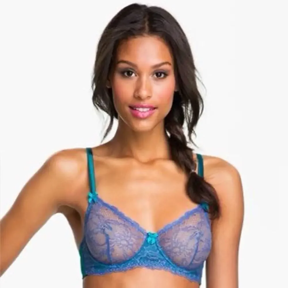 NEW Mimi Holliday 36C Allure Lace Underwire Comfort Bra Damaris Sheer Lingerie - Picture 11 of 12